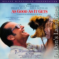 As Good as It Gets AC-3 WS NEW LaserDisc Nicholson Hunt Comedy