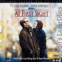 At First Sight 1999 AC-3 WS Rare LaserDisc Kilmer Sorvino Drama