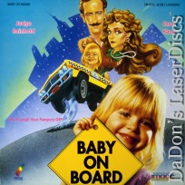 Baby on Board Rare NEW LaserDisc Reinhold Comedy