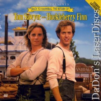 Back to Hannibal Return of Tom Sawyer and Huckleberry Finn NEW LaserDisc Family
