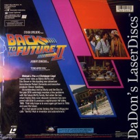 Back to The Future Part 2 WS Rare LaserDisc Fox Lloyd Sci-Fi