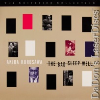 The Bad Sleep Well WS Criterion #371 Rare LaserDisc Kurosawa