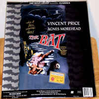 The Bat Whispers / The Bat Widescreen Rare Roan LaserDisc Price Thriller