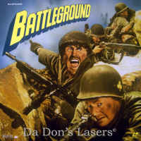 Battleground 1949 Rare LaserDisc William Wellman War Drama