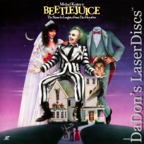 Beetlejuice AC-3 WS NEW LaserDisc Baldwin Davis Keaton Ryder Comedy