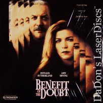 Benefit of the Doubt Rare NEW LaserDisc Sutherland Thriller