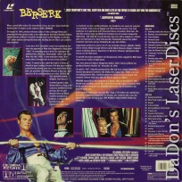 Berserk Rare LaserDisc NEW Crawford Gough Horror