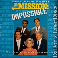 Best of Mission Impossible V6 Bunker 1 & 2 LaserDisc Spy