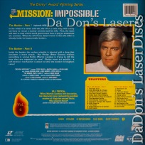 Best of Mission Impossible V6 Bunker 1 & 2 LaserDisc Spy