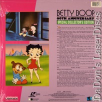 Betty Boop 60th Anniversary Rare NEW LaserDisc Cartoon Animation