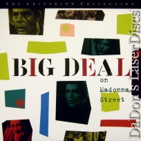 Big Deal on Madonna Street Rare Criterion #321 NEW LaserDisc