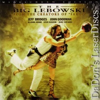 The Big Lebowski AC-3 WS Rare NEW LaserDisc Bridges Comedy