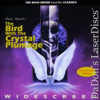 Bird with the Crystal Plumage WS NEW Rare Roan LaserDisc Horror