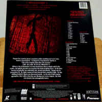 The Blair Witch Project DSS LaserDisc + Trailer Horror *CLEARANCE*