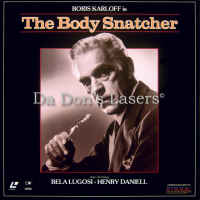 The Body Snatcher 1944 LaserDisc Karloff Lugosi Horror