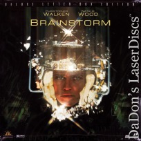 Brainstorm AC-3 WS LaserDisc Rare LD Wood Walken Sci-Fi