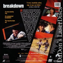 Breakdown AC-3 WS Rare LaserDisc Russell Walsh Thriller