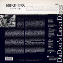 Breathless 59 Rare French NEW Criterion LaserDisc #153