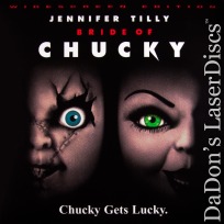 Bride of Chucky AC-3 WS Rare NEW LaserDisc Tilly Horror