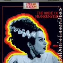 The Bride of Frankenstein NEW Uncut Encore LaserDisc Horror