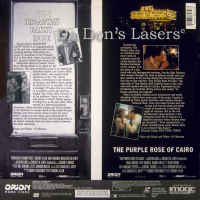 Broadway Danny Rose Purple Rose of Cairo WS NEW LaserDisc Comedy