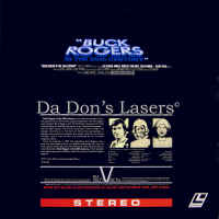 Buck Rogers in the 25th Century Mega-Rare DiscoVision LaserDisc Future Sci-Fi