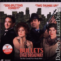 Bullets Over Broadway DSS WS Rare LaserDisc Cusack Tilly Comedy