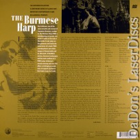The Burmese Harp Remastered Rare Criterion LaserDisc #171 Drama