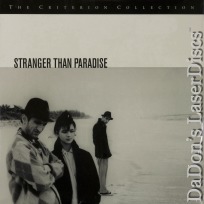 Stranger Than Paradise Rare WS Criterion LaserDisc #307 Comedy