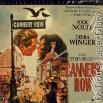 Cannery Row WS Rare LaserDiscs Nick Nolte Debra Winger