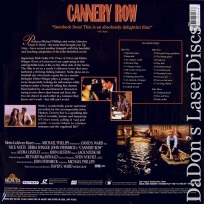 Cannery Row WS Rare LaserDiscs Nick Nolte Debra Winger