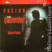 Carlito\'s Way DTS WS Rare LaserDisc Pacino Penn Miller Gangster Drama