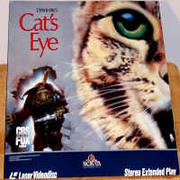 Cat\'s Eye Rare Stephen King LaserDisc Barrymore Wood