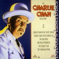 Charlie Chan Collection NEW LaserDisc Box Set Sidney