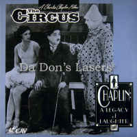 The Circus 1928 CAV Rare NEW LaserDisc Silent Charles Chaplin Comedy
