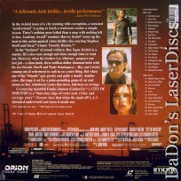 City of Industry DSS WS NEW LaserDisc Keitel Dorff Liu Thriller