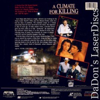 A Climate for Killing Rare LaserDisc Bauer Beck Thriller