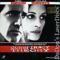 Conspiracy Theory AC-3 WS Rare LaserDisc Gibson Roberts Thriller
