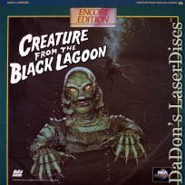 Creature from the Black Lagoon Encore Rare LaserDisc Horror