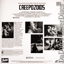 Creepozoids Rare LaserDisc Shadow LD Cult Movie Nuclear War Monster Horror