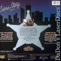 Crime Story Volume 1 LaserDisc Michael Mann NEW Police Detective Film TV Show