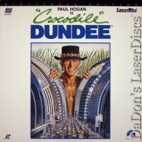 Crocodile Dundee DSS WS Rare LaserDisc Hogan Comedy