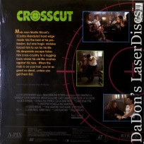 Crosscut Rare LaserDisc Mandylor Gallagher Mob Action