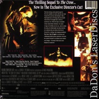 The Crow City of Angels AC-3 WS NEW Rare UNCUT LaserDisc Perez Action