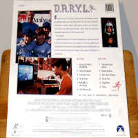 D.A.R.Y.L. Daryl DSS WS Rare LaserDisc Hurt McKean