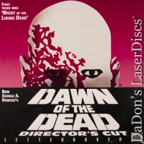 Dawn of the Dead Uncut WS Elite Rare LaserDisc Reiniger Horror