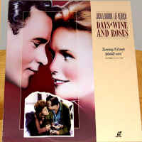 Days of Wine and Roses Rare LaserDisc Lemmon Remick NEW Drama