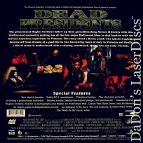 Dead Presidents Criterion #301 AC-3 WS NEW Rare LaserDisc Thriller