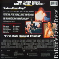 Deep Rising AC-3 WS Rare NEW LaserDisc Williams Janssen Horror