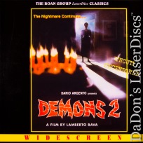 Demons 2 AC-3 WS Roan LaserDisc Rare UNCUT NEW Horror